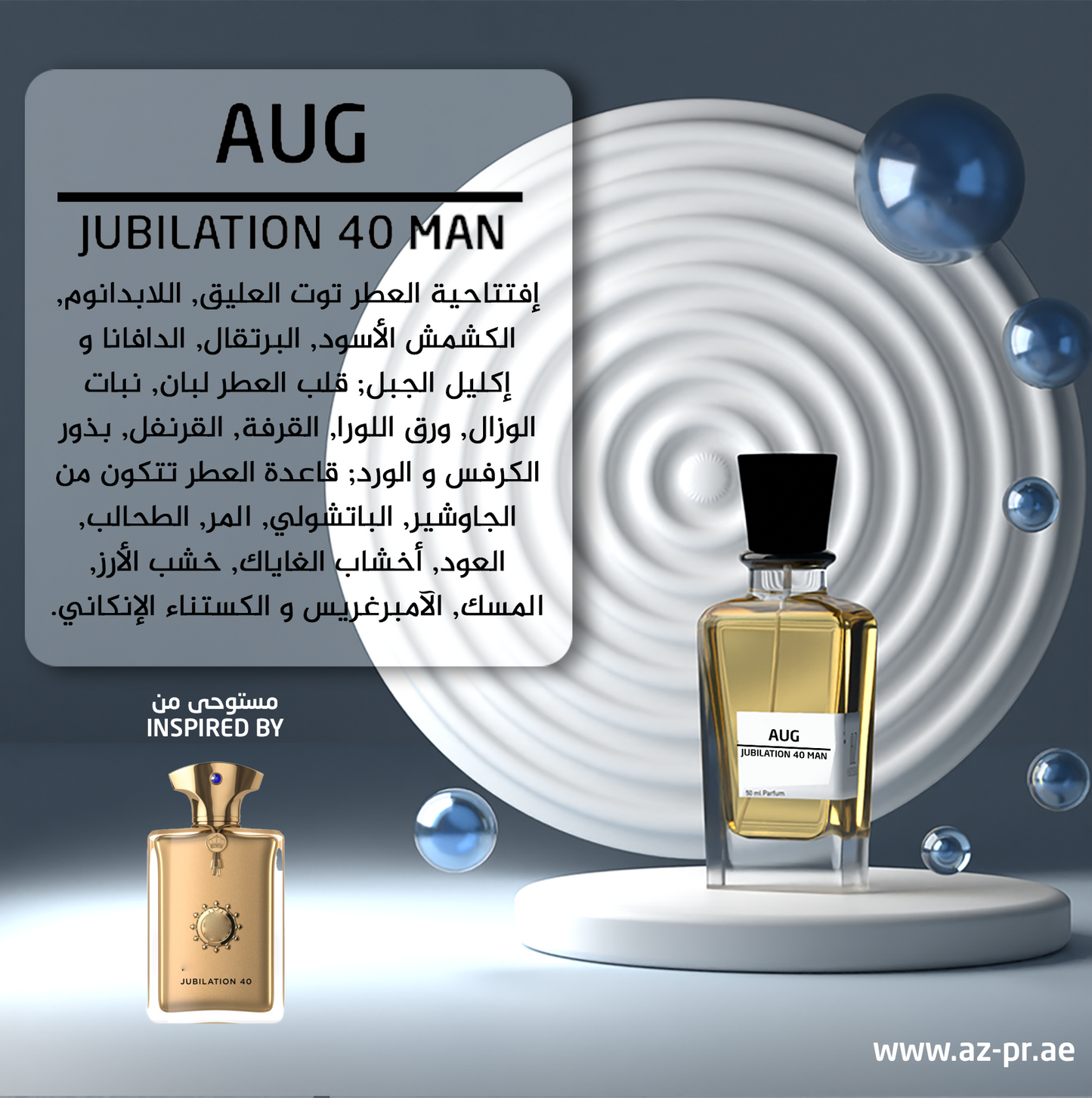 AUG JUBILATION 40 MAN