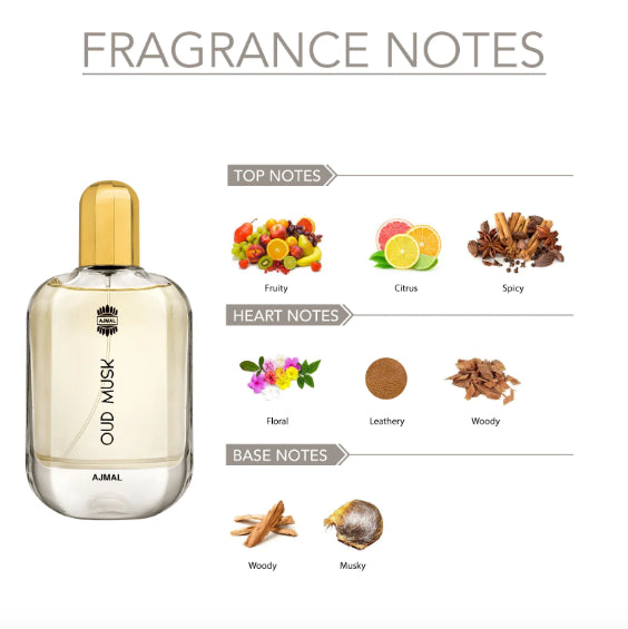 Ajmal - Oud Musk Eau De Parfume 100ML
