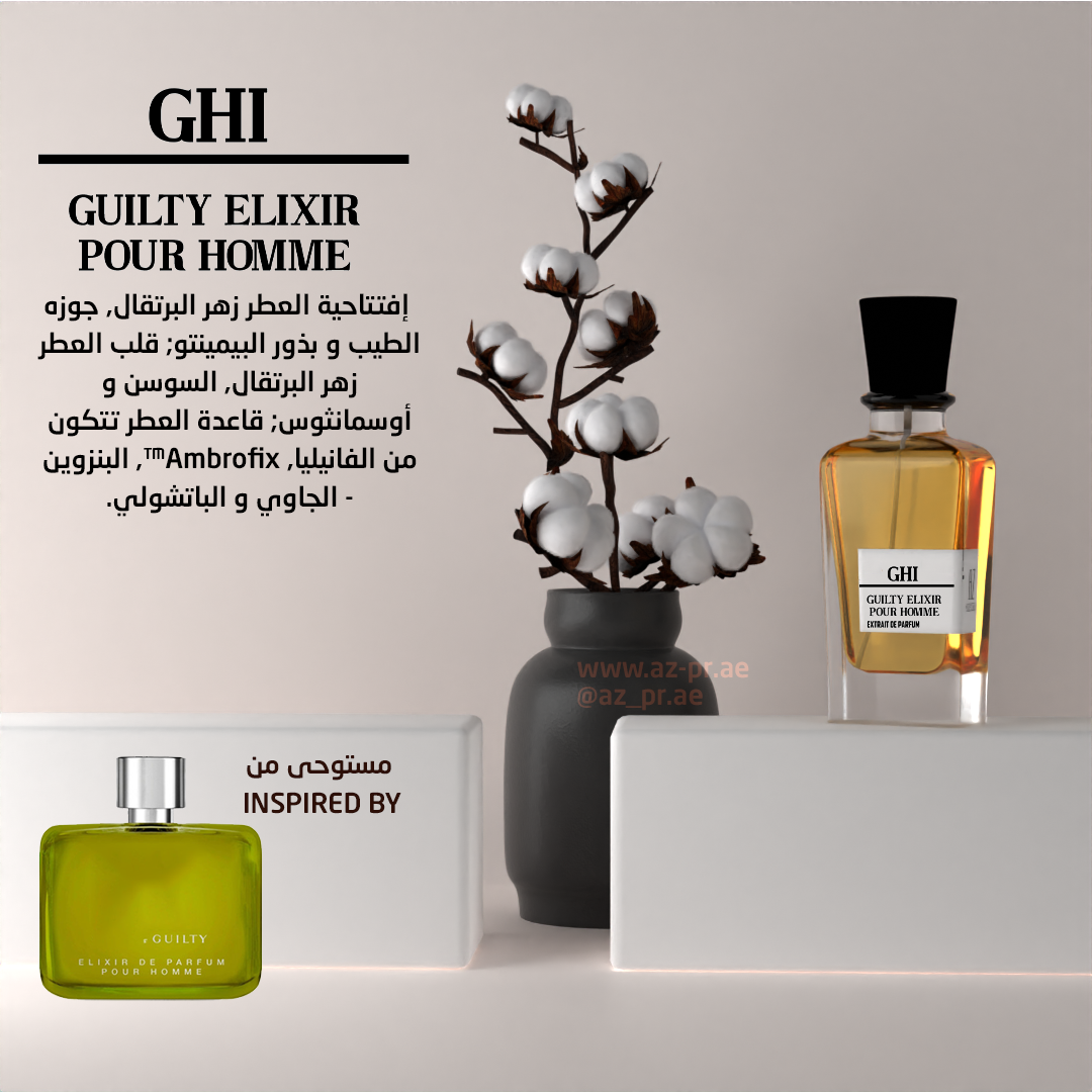 Guilty Elixer Pour Homme